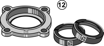 Gehäusedeckel mit Wellendichtung