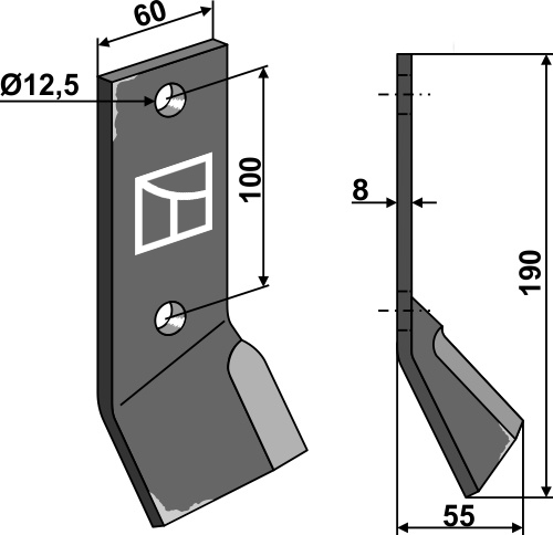 Hemos Trencher blade