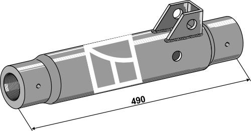 Tube 490mm geeignet für: McCormick Top-links Accessories