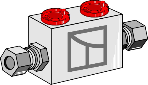 Storage block assembly