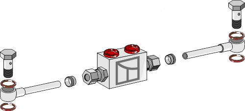 Storage block assembly compl.