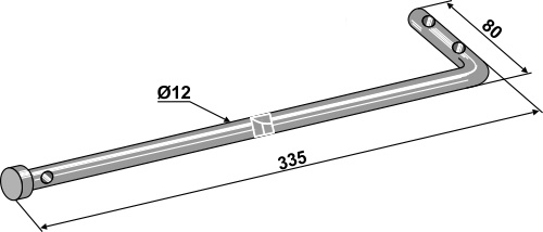 Accessoires for hydraulic top-links - Old model