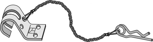 Accessoires for hydraulic top-links - Old model