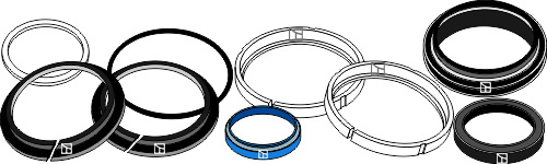 Accessoires for hydraulic top-links - Old model