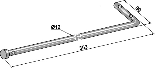 Accesorios para tercer puntos hidráulicos - modelos antiguos